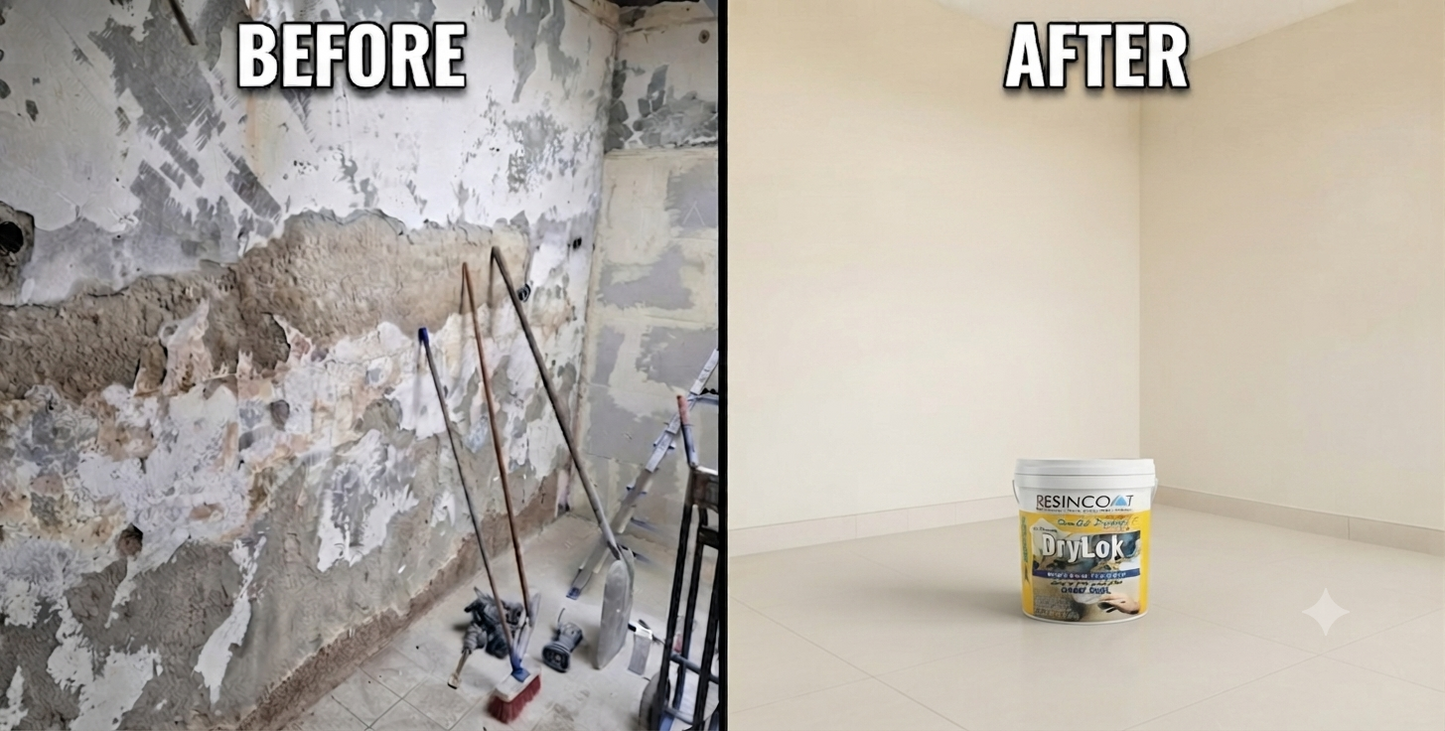 First Time In Pakistan Resincoat DryLok Damp Seal - 21st Century Double Dynamic Hydro Paint Over Rust