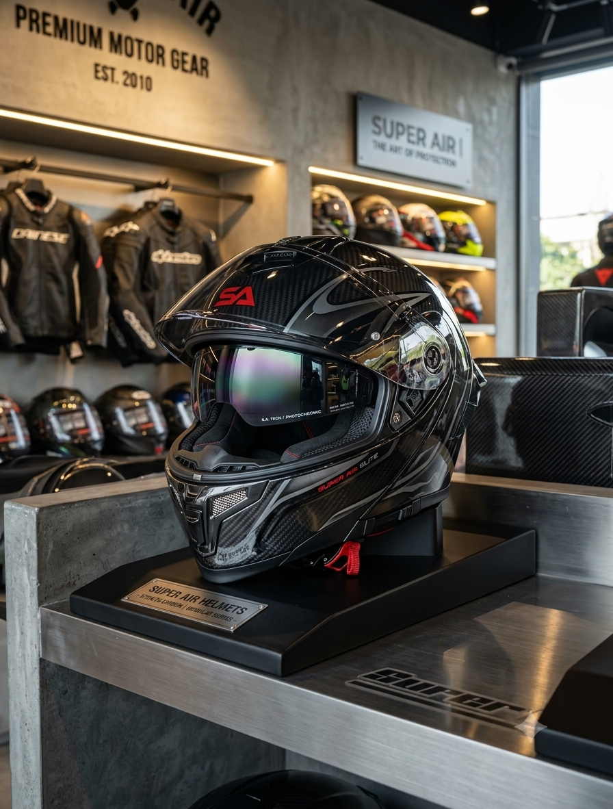 Super Air Advanced Carbon Fiber Helmet